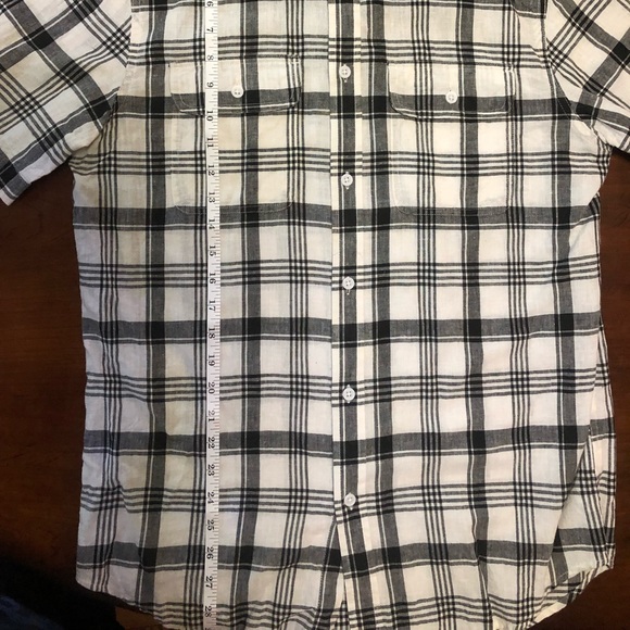 Slim fit plaid collard shirt - Picture 3 of 4